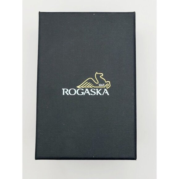 Rogaska Crystal Wine Bottle Stopper Cork For Decanter Slovenia New In Box - Picture 10 of 10